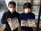 ワカサギ釣果